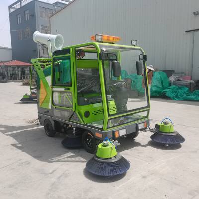 啟邦*掃路車 新能源驅動，引領全封閉式電動掃地車新紀元